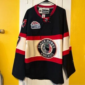NWT Chicago Blackhawks Brent Seabrook winter classic jersey 2008